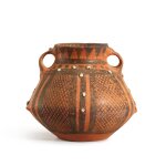 An inlaid painted pottery jar Majiayao culture, Machang phase, c. 2200-2000 B.C. 馬家窰文化 馬廠類型 嵌寶彩陶罐