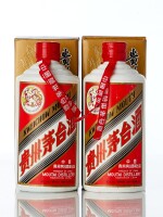 1991年產"飛天牌"貴州茅台酒 （鐵蓋） Kweichow Flying Fairy Moutai 1991 (2 BT50)         