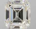 A 3.03 Carat Emerald-Cut Diamond, K Color, SI1 Clarity
