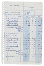 [John Lennon and Paul McCartney] | Pairs of Royalty Statements for Nine Songs, January-June 1971