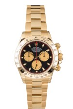 ROLEX | Daytona, Ref 116528 A Yellow Gold Chronograph Wristwatch with Bracelet Circa 2001