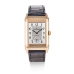 JAEGER-LECOULTRE | REVERSO, REFERENCE 215.2.S9 A PINK GOLD DUAL TIME ZONE REVERSIBLE WRISTWATCH, CIRCA 2017