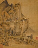 沈周(款); 王原祁(款) 　山水｜Attributed to Shen Zhou; Attributed to Wang Yuanqi, Landscapes