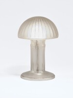 René Lalique, "Cariatides" Table Lamp, Marcilhac No. 2157