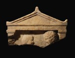 A FRAGMENTARY ATTIC GRAVE STELE INSCRIBED FOR KALLISTOMACHE AND MNESEPHILE, CIRCA 360-330 B.C.