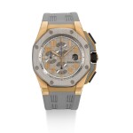 AUDEMARS PIGUET | ROYAL OAK OFFSHORE LEBRON JAMES, REFERENCE 26210OI.00.A109CR.01, LIMITED EDITION PINK GOLD AND TITANIUM CHRONOGRAPH WRISTWATCH WITH DATE, NUMBER 483/600 CIRCA 2013