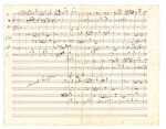 J. Brahms. The correspondence with Ernst Rudorff, 16 letters with replies, and an autograph music manuscript 1865-1887