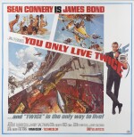 You Only Live Twice (1967), poster, US
