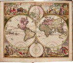 N. Visscher, F. de Wit and others | Atlas Minor, Amsterdam, [c.1688-1750], 18th century boards