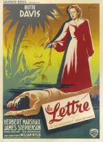 The Letter / La Lettre (1940) poster, French