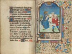 Livre d'heures [à l'usage de Rouen]. Parchemin enluminé, en latin et en français. Vers 1450-1460.