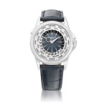 Reference 5130 |  A platinum world time wristwatch, Circa 2007 |  百達翡麗 |  型號5130 |  鉑金世界時間腕錶，約2007年製
