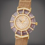 Haute Joaillerie Prism, Reference 24.384.65 | A yellow gold and diamond-set wristwatch | Circa 1995