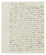 A. Campbell | Autograph letter signed, on the death of Clive of India, 24 November 1774