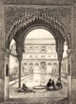 Girault de Prangey. Monuments arabes et moresques de Cordoue, Séville, et Grenade. [1836-1839]