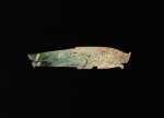 An archaic jade 'fish' pendant, late Shang dynasty, 11th - 10th century BC | 商末    公元前十一至十世紀    玉雕魚形珮