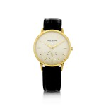 PATEK PHILIPPE | REFERENCE 3893  A YELLOW GOLD WRISTWATCH, MADE IN 1981