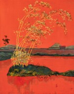 Tran Dinh Tho (1919-2011), Paysage du Delta | 陳庭壽 (1919-2011),  三角洲景觀