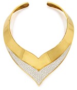 GOLD AND DIAMOND NECKLACE, CARTIER
