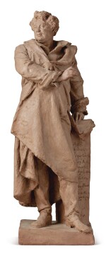 model for a monument to Alexandre Dumas, père (1802-1870)