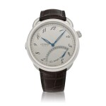 Arceau, Ref. AR8.910  Stainless steel wristwatch with retrograde date and time suspension  Circa 2012