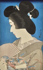 TORII KOTONDO (1900–1976), SUMMER GEISHA (NATSUKO) | SHOWA PERIOD, 20TH CENTURY