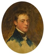 Portrait study of Norton Joseph Knatchbull (1783-1801), bust-length, wearing a blue coat