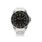 ROLEX | REFERENCE 1665 DOUBLE RED SEA-DWELLER  A STAINLESS STEEL AUTOMATIC WRISTWATCH WITH DATE AND BRACELET, CIRCA 1971