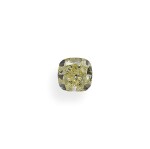 A 1.11 Carat Fancy Yellow Cushion-Cut Diamond, SI1 Clarity