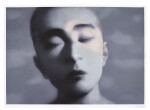 ZHANG XIAOGANG  張曉剛 | AMNESIA AND MEMORY (BOY WITH CLOSED EYES)  失眠與記憶（閉著眼的男孩）