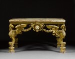 A George II carved giltwood side table, probably to a design by William Kent and executed by James Richards, circa 1730