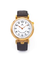 KELEK | A GOLD PLATED AUTOMATIC MINUTE REPEATING WRISTWATCH CIRCA 2000