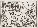 Keith Haring 凱斯・哈林 | Untitled (Luna Luna A Poetic Extravaganza) 無題（LUNA LUNA詩意的大匯演）