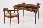 JACQUES GRUBER | DESK AND ARMCHAIR