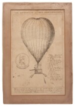 Vincent Lunardi—S.F. Fores (pub.) | The enterprizing Lunardi's Grand Air Balloon, September 23rd 1784