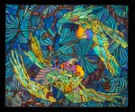 "Parrots" Mosaic Panel