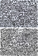 Mr Doodle | Untitled (Two Works) 無題 （兩件作品）