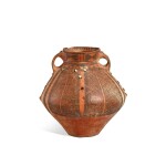 An inlaid painted pottery jar, Majiayao culture, Machang phase, c. 2200-2000 BC 馬家窰文化 馬廠類型 嵌寶彩陶罐