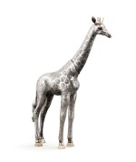 A Portuguese silver giraffe, Luiz Ferreira, Porto, modern