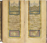 AN ILLUMINATED QUR’AN, COPIED BY MEHMED AL-ATIF HAFIZ, TURKEY, OTTOMAN, DATED 1218 AH/1803-04 AD