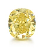  UNMOUNTED FANCY INTENSE YELLOW DIAMOND | 13.99卡拉 古墊形 濃彩黃色 SI1淨度 鑽石