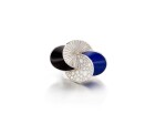 Lapis Lazuli, Onyx and Diamond Ring | 卡地亞 | 青金石 配 縞瑪瑙 及 鑽石 戒指