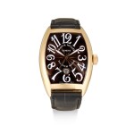 FRANCK MULLER | REFERENCE 8880 SC DT  A PINK GOLD WRISTWATCH WITH DATE, CIRCA 2008