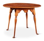 Fine and Rare Queen Anne Maple Splay-Legged Tea Table, Possibly Connecticut or Portsmouth, New Hampshire, circa 1760
