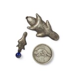 Three Indian Trade Silver Pieces