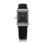 DUETTO REVERSO, REF 256875 STAINLESS STEEL AND DIAMOND-SET REVERSIBLE WRISTWATCH CIRCA 2005