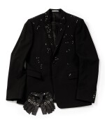 Black Wool Jacket, circa 2000 | Veste en gabardine de laine noire, circa 2000