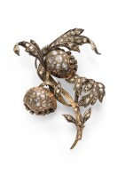 Diamond brooch [Broche diamants], early 19th century [début du 19ème siècle]