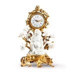 A Louis XV mantel clock, mid-18th century, the dial signed by Francois Casimir Cormasson