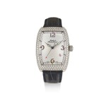 DUBEY & SCHALDENBRAND | CELEBRITY  A LIMITED EDITION STAINLESS STEEL  AND DIAMOND-SET WRISTWATCH WITH DATE, CIRCA 2000